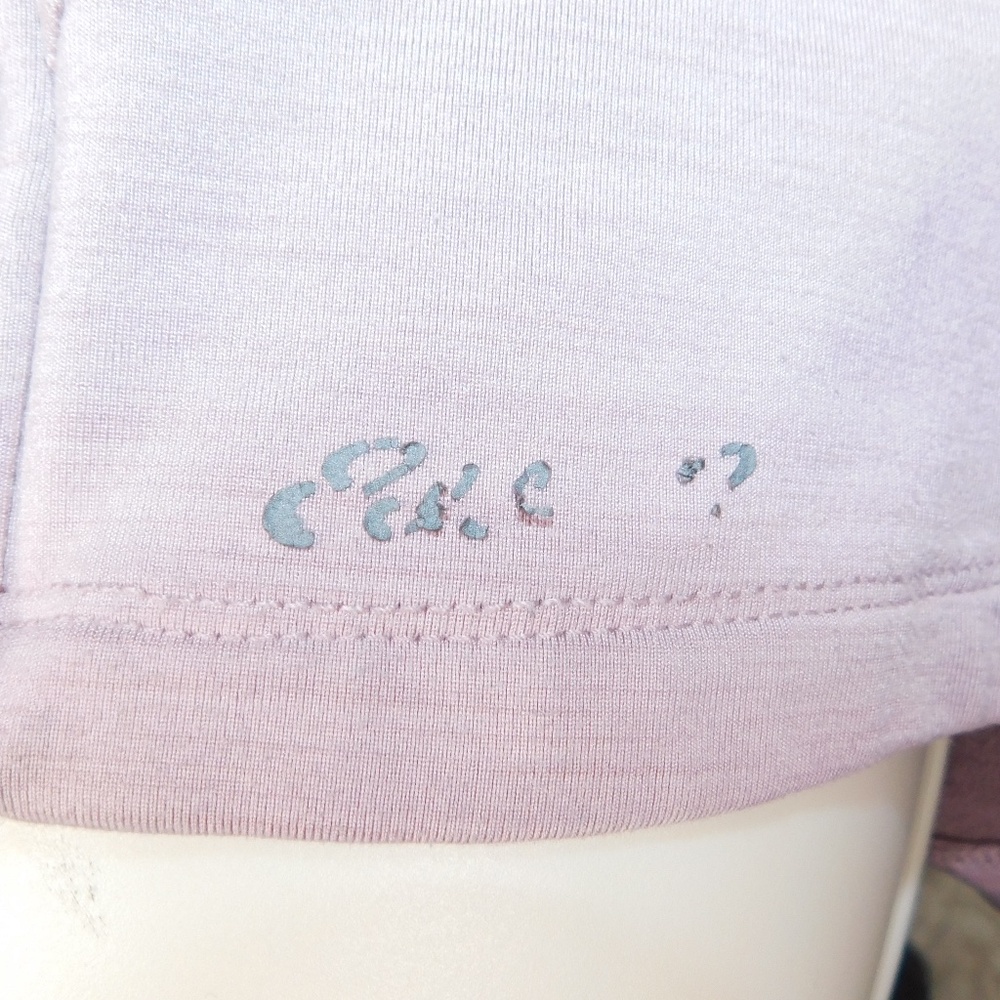 Eddie Bauer 1/4 Zip Pullover | Size M | Mauve Pink | Lightweight Long Sleeve Top - Picture 4 of 5